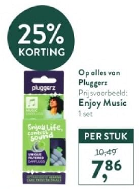 Promotions Enjoy music - Pluggerz - Valide de 21/04/2024 à 28/04/2024 chez Holland & Barret
