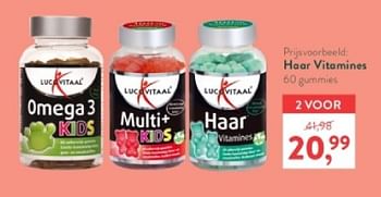 Promotions Haar vitamines - Lucovitaal - Valide de 21/04/2024 à 28/04/2024 chez Holland & Barret