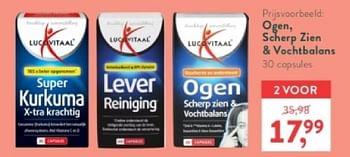 Promoties Ogen, scherp zien + vochtbalans - Lucovitaal - Geldig van 21/04/2024 tot 28/04/2024 bij Holland & Barret