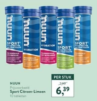 Promotions Sport citroen-limoen - Nuun - Valide de 21/04/2024 à 28/04/2024 chez Holland & Barret