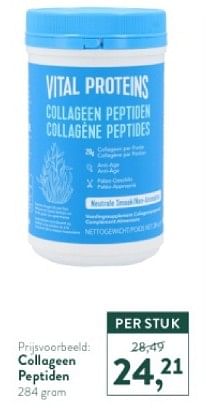 Promotions Collageen peptiden - Vital Proteins  - Valide de 21/04/2024 à 28/04/2024 chez Holland & Barret