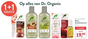 Promotions Roos gezichtsserum - Dr. Organic - Valide de 21/04/2024 à 28/04/2024 chez Holland & Barret