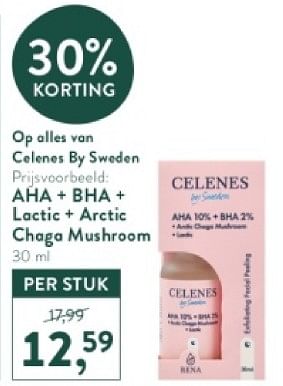 Promotions Aha + bha + lactic + arctic chaga mushroom - Sweden - Valide de 21/04/2024 à 28/04/2024 chez Holland & Barret