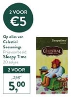 Promoties Sleepy time - Celestial - Geldig van 21/04/2024 tot 28/04/2024 bij Holland & Barret