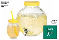 Drinkbeker citroen-Huismerk - Xenos