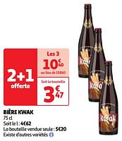 Promoties Bière kwak - Kwak - Geldig van 23/04/2024 tot 29/04/2024 bij Auchan