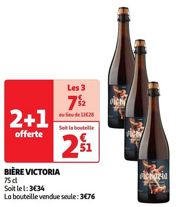 Promoties Bière victoria - Victoria - Geldig van 23/04/2024 tot 29/04/2024 bij Auchan