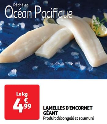 Promoties Lamelles d`encornet géant - Huismerk - Auchan - Geldig van 23/04/2024 tot 29/04/2024 bij Auchan