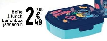 Promoties Boîte à lunch lunchbox - Disney - Geldig van 23/04/2024 tot 06/05/2024 bij Cora