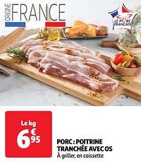 Porc poitrine tranchée avec os-Huismerk - Auchan