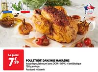 Poulet rôti dans nos magasins-Huismerk - Auchan