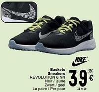 Promotions Baskets sneakers revolution 6 nn - NIKE - Valide de 23/04/2024 à 06/05/2024 chez Cora