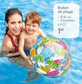 Promoties Ballon de plage - Huismerk - Mr. Bricolage - Geldig van 23/04/2024 tot 30/06/2024 bij Mr. Bricolage