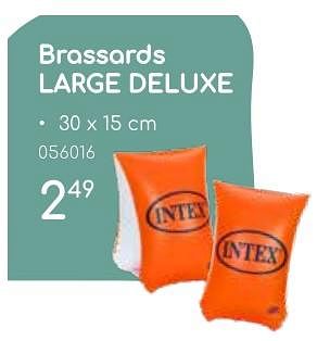 Promoties Brassards large deluxe - Intex - Geldig van 23/04/2024 tot 30/06/2024 bij Mr. Bricolage