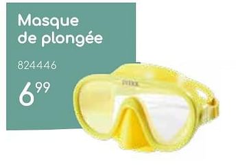 Promoties Masque de plongée - Intex - Geldig van 23/04/2024 tot 30/06/2024 bij Mr. Bricolage