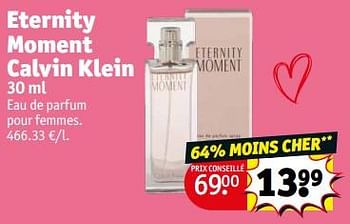 Promoties Eternity moment calvin klein - Calvin Klein - Geldig van 23/04/2024 tot 28/04/2024 bij Kruidvat