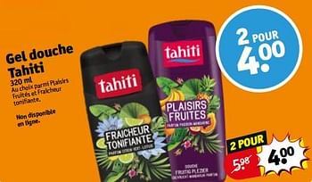 Promotions Gel douche tahiti - Palmolive Tahiti - Valide de 23/04/2024 à 28/04/2024 chez Kruidvat