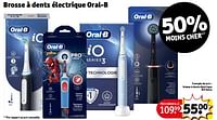 Promotions Oral-b brosse à dents électrique io3 noire - Oral-B - Valide de 23/04/2024 à 28/04/2024 chez Kruidvat
