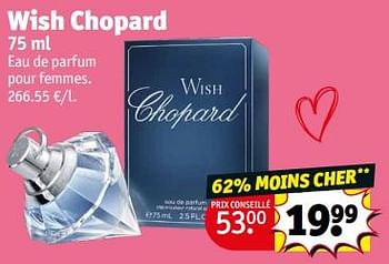 Promoties Wish chopard - Chopard - Geldig van 23/04/2024 tot 28/04/2024 bij Kruidvat