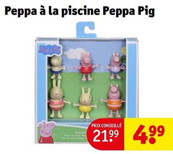 Promoties Peppa à la piscine peppa pig - Hasbro - Geldig van 23/04/2024 tot 28/04/2024 bij Kruidvat