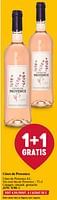 Promotions Côtes de provence côtes de provence a.c. vin rosé bio de provence - Vins rosé - Valide de 25/04/2024 à 01/05/2024 chez Delhaize