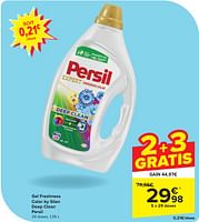 Promotions Gel freshness color by silan deep clean persil - Persil - Valide de 24/04/2024 à 06/05/2024 chez Carrefour