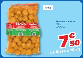 Promotions Pommes de terre - Produit maison - Carrefour  - Valide de 24/04/2024 à 06/05/2024 chez Carrefour