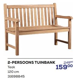 2-persoons tuinbank