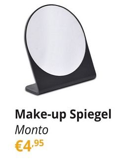 Promotions Make up spiegel monto - Produit Maison - Ygo - Valide de 29/03/2024 à 28/04/2024 chez Ygo