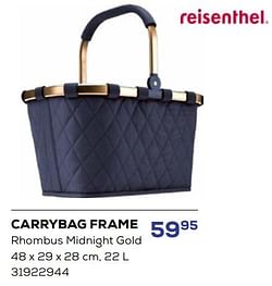 Carrybag frame
