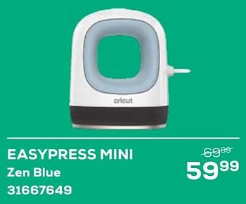 Promotions Cricut easypress mini - Cricut - Valide de 18/04/2024 à 16/05/2024 chez Supra Bazar
