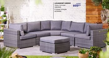 Promoties Loungeset hierro - Huismerk - Supra Bazar - Geldig van 18/04/2024 tot 16/05/2024 bij Supra Bazar