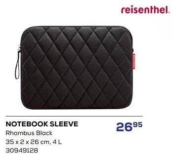 Promotions Notebook sleeve - Reisenthel - Valide de 18/04/2024 à 16/05/2024 chez Supra Bazar