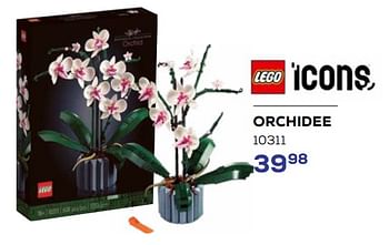Promotions Orchidee 10311 - Lego - Valide de 18/04/2024 à 16/05/2024 chez Supra Bazar