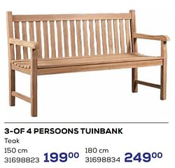 Persoons tuinbank