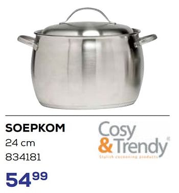 Promotions Soepkom - Cosy & Trendy - Valide de 18/04/2024 à 16/05/2024 chez Supra Bazar