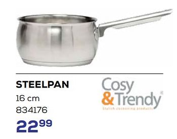 Promoties Steelpan - Cosy & Trendy - Geldig van 18/04/2024 tot 16/05/2024 bij Supra Bazar