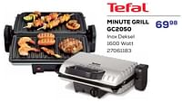 Tefal minute grill gc2050-Tefal