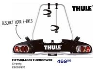 Promotions Fietsdrager europower - Thule - Valide de 18/04/2024 à 16/05/2024 chez Supra Bazar