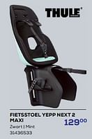 Promoties Fietsstoel yepp next 2 maxi - Thule - Geldig van 18/04/2024 tot 16/05/2024 bij Supra Bazar