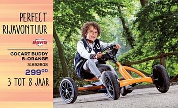 Promoties Gocart buddy b-orange - Berg - Geldig van 18/04/2024 tot 16/05/2024 bij Supra Bazar