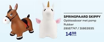 Promotions Springpaard skippy - Produit maison - Supra Bazar - Valide de 18/04/2024 à 16/05/2024 chez Supra Bazar
