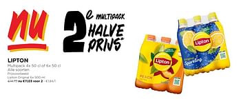 Promoties Lipton original - Lipton - Geldig van 24/04/2024 tot 30/04/2024 bij Jumbo