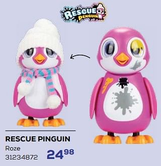 Promotions Rescue pinguin roze - Silverlit - Valide de 18/04/2024 à 16/05/2024 chez Supra Bazar