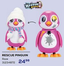 Rescue pinguin roze