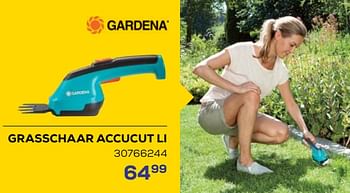 Promoties Gardena grasschaar accucut li - Gardena - Geldig van 18/04/2024 tot 16/05/2024 bij Supra Bazar