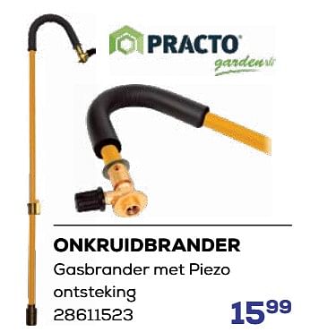 Promotions Onkruidbrander - Practo - Valide de 18/04/2024 à 16/05/2024 chez Supra Bazar