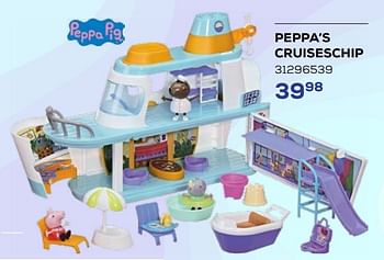 Promotions Peppa’s cruiseschip - Hasbro - Valide de 18/04/2024 à 16/05/2024 chez Supra Bazar
