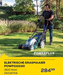 Powerplus elektrische grasmaaier powpg10240