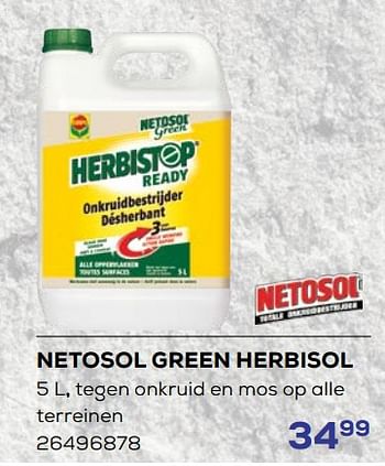 Promoties Netosol green herbisol - Compo - Geldig van 18/04/2024 tot 16/05/2024 bij Supra Bazar